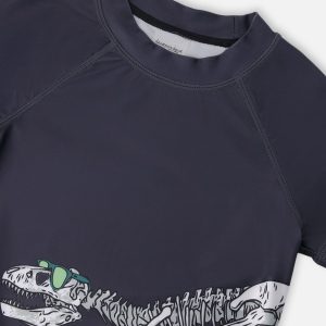 Short Sleeve Rashguard Black - Image 5