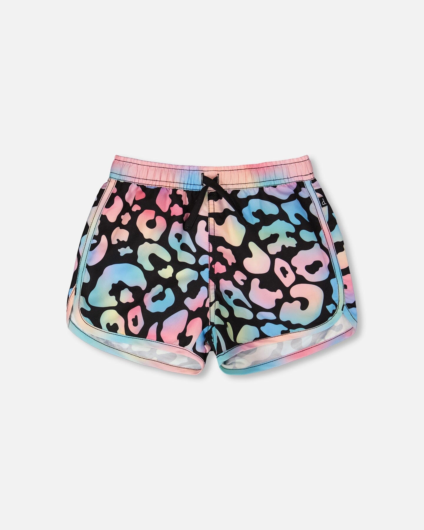 Swim Shorts Black Leopard Print - Image 6