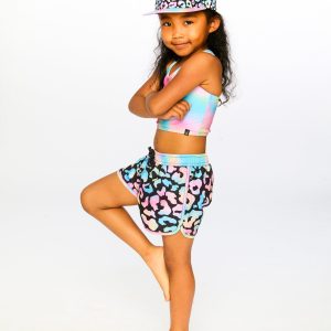 Alternative view of Swim Shorts Black Leopard Print