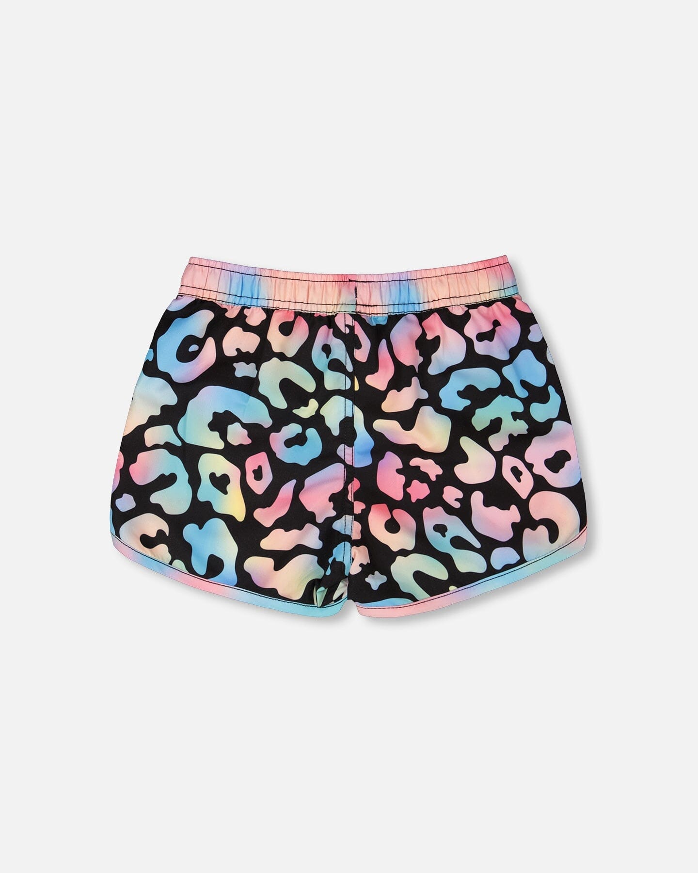 Swim Shorts Black Leopard Print - Image 3