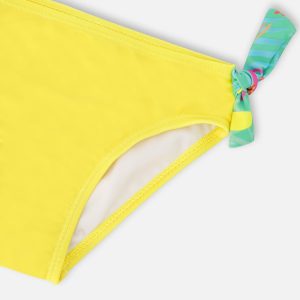 Two-Piece Swimsuit Green Beach Print - Image 5