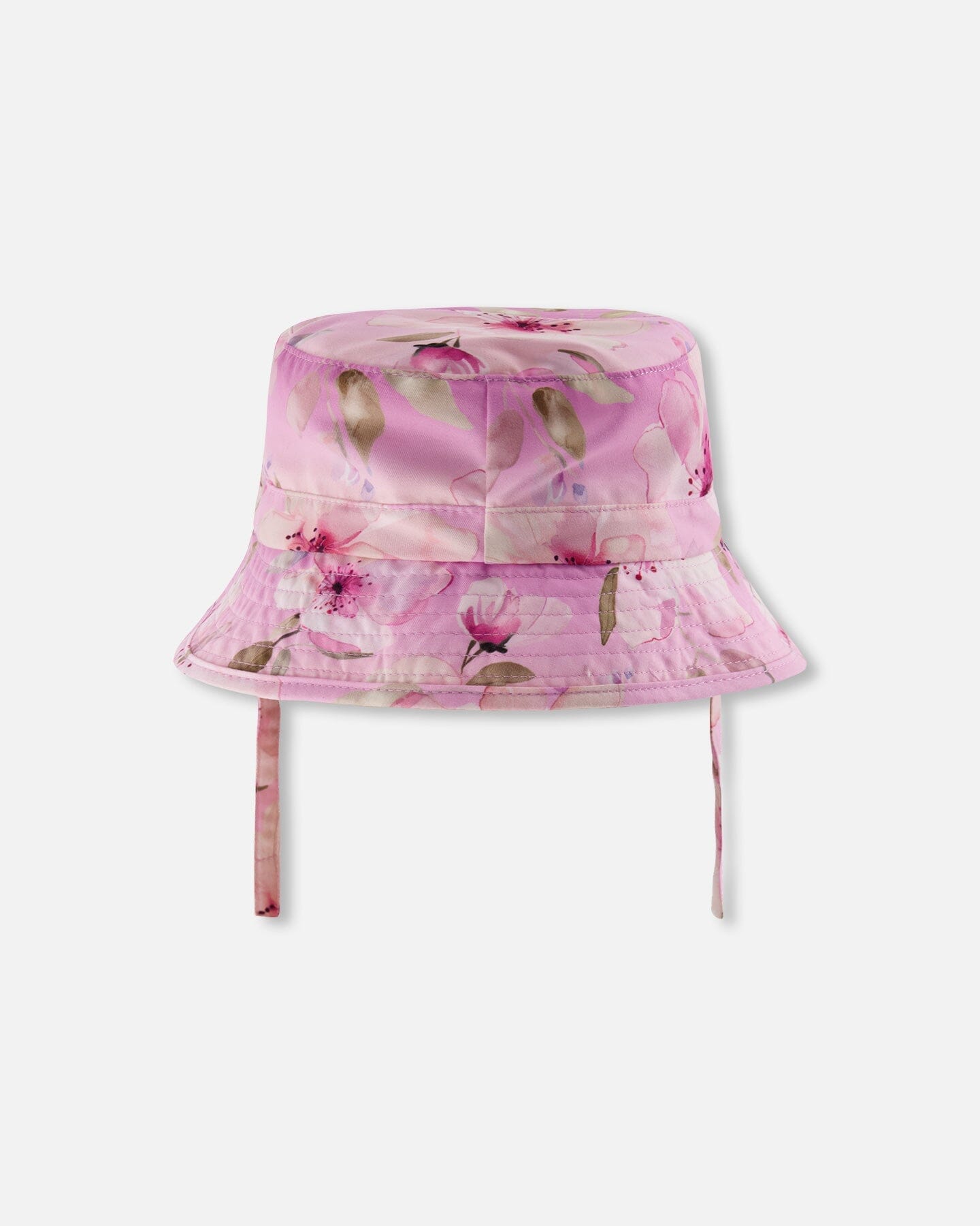 Beach Hat Purple Flower Print - Image 3