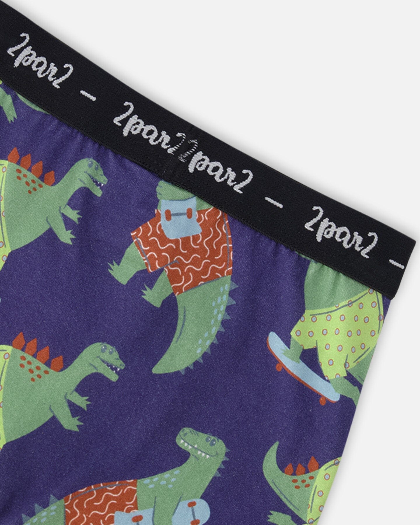 Organic Cotton Printed Adventure Boxers Pack Of 3 - Image 3