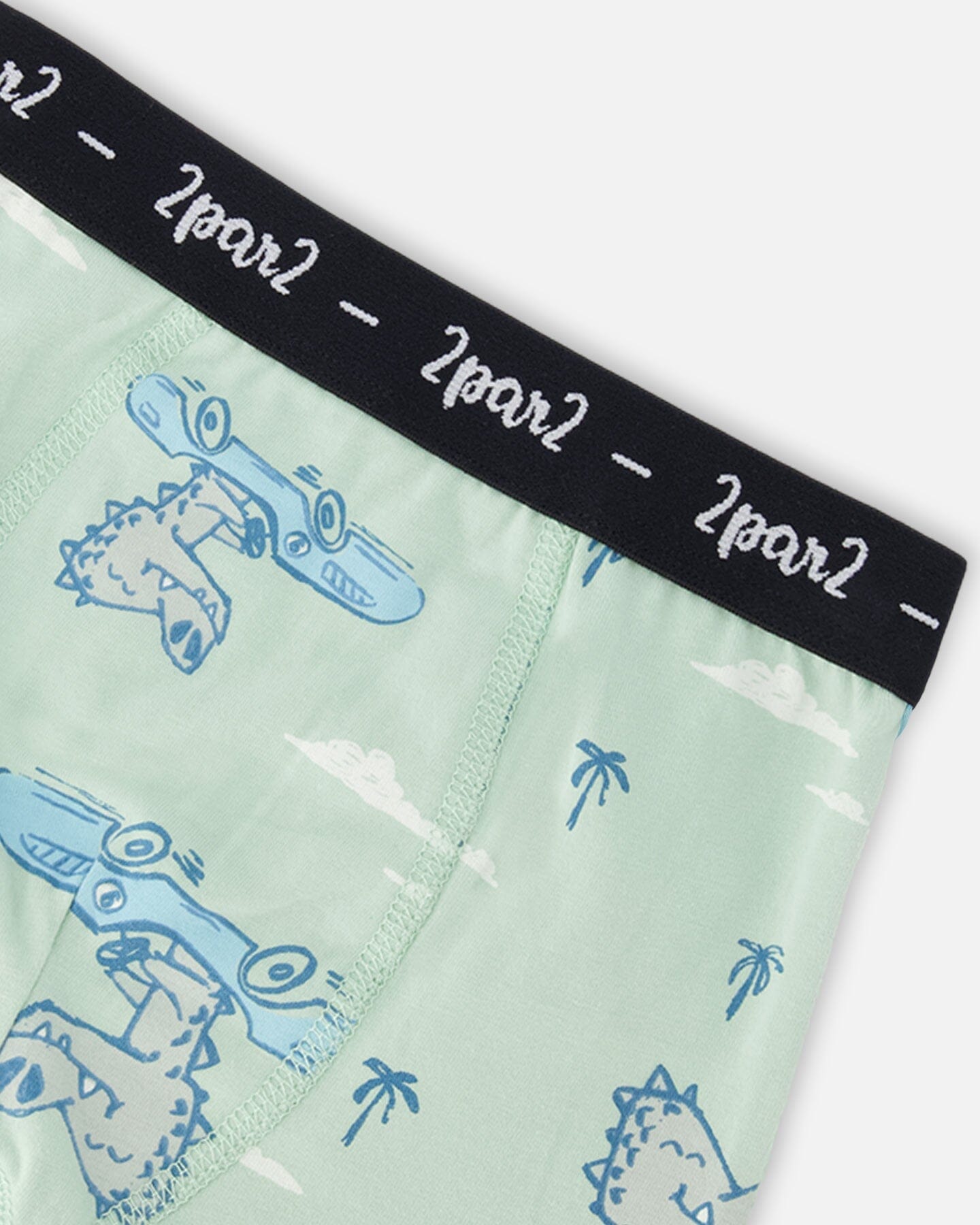 Organic Cotton Printed Adventure Boxers Pack Of 3 - Image 4