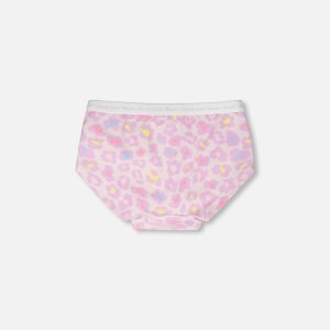 Alternative view of Organic Cotton Boyshort Panty Purple Animal Print