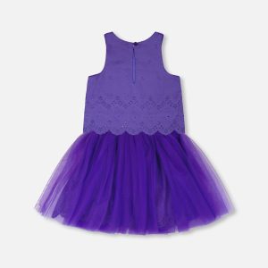 Sleeveless Top And Skirt Set Mauve - Image 3