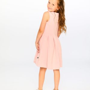 Alternative view of Sleeveless Neoprene Dress Pale Pink