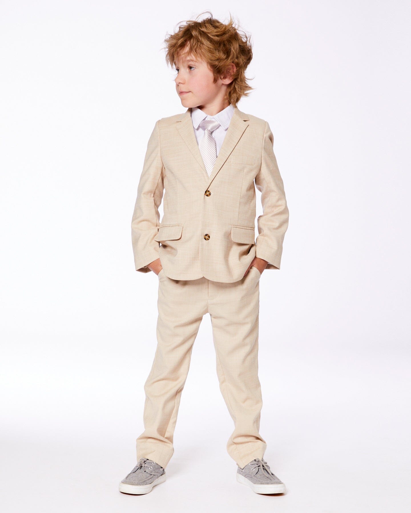 Classic Pants Beige - Image 2