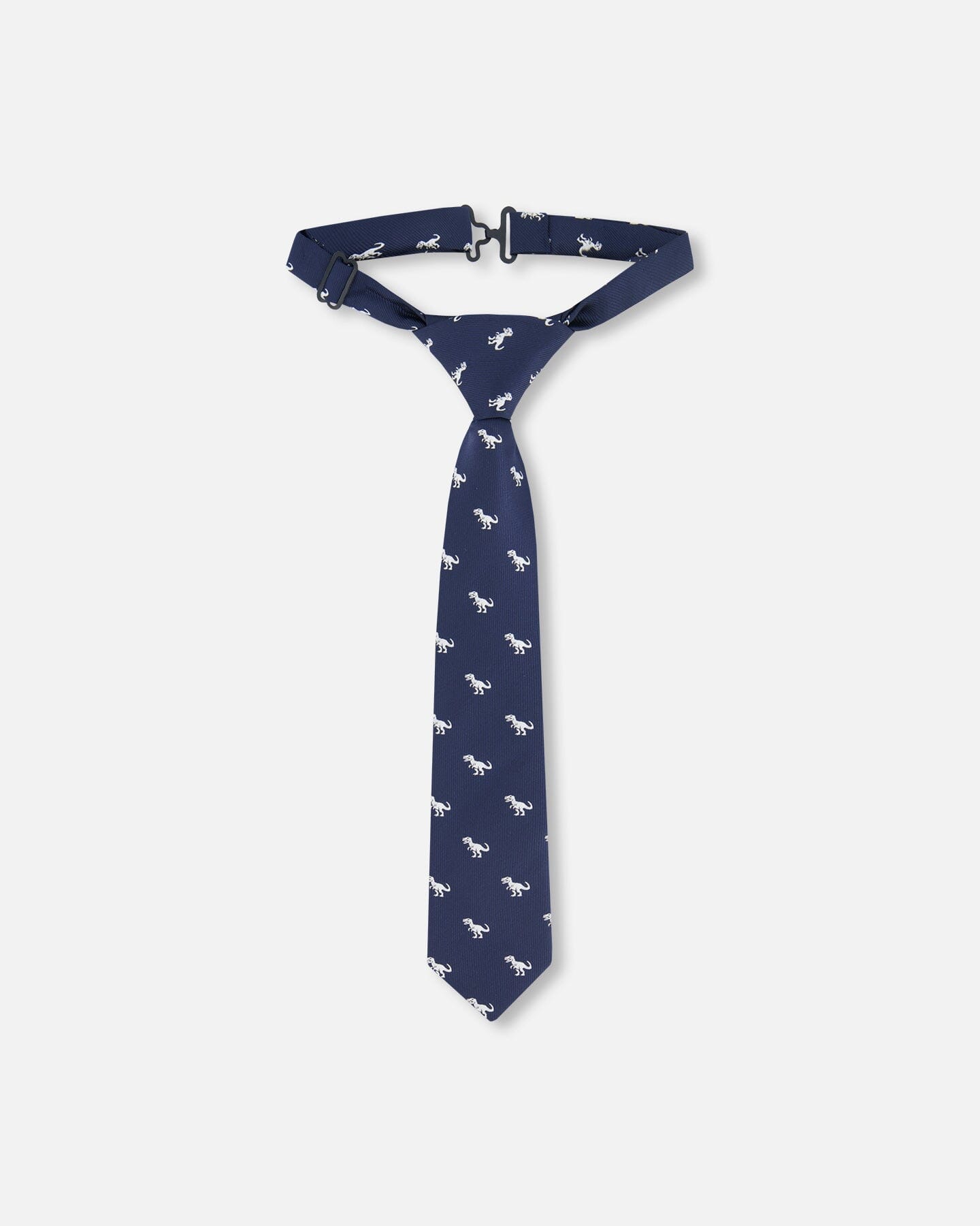 Neck Tie Blue Dino Print - Image 5