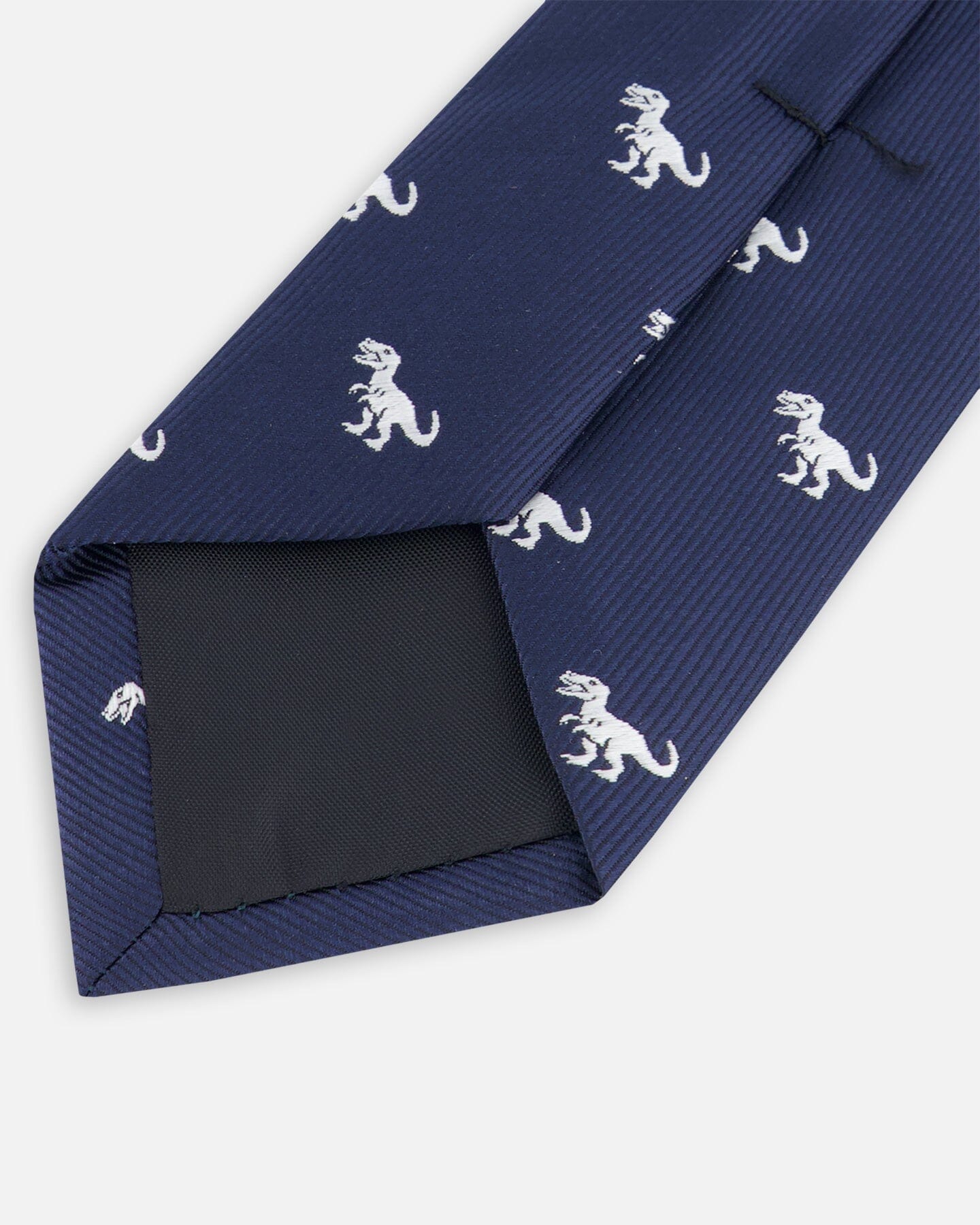 Neck Tie Blue Dino Print - Image 2