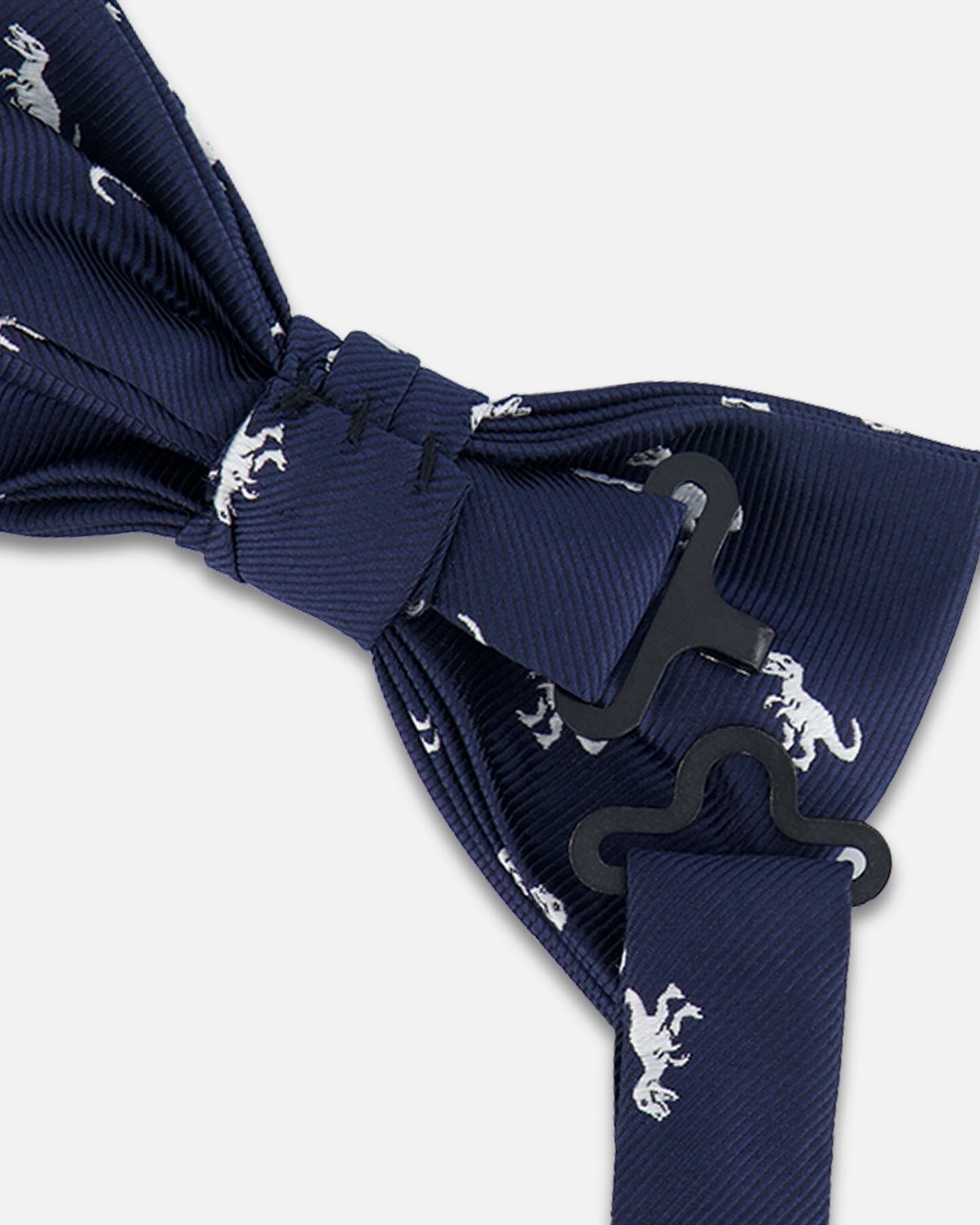 Bow Tie Blue Dino Print - Image 4