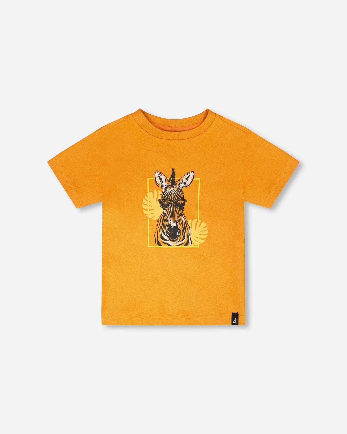 Organic Cotton Short Sleeve T-Shirt Orange - Image 9