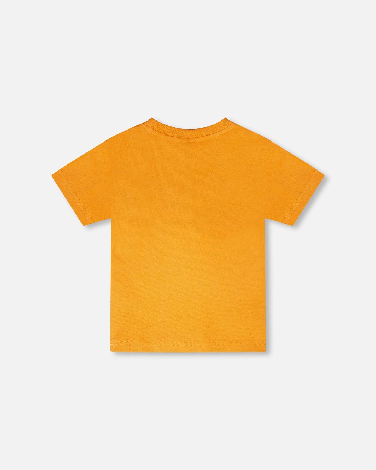 Organic Cotton Short Sleeve T-Shirt Orange - Image 3