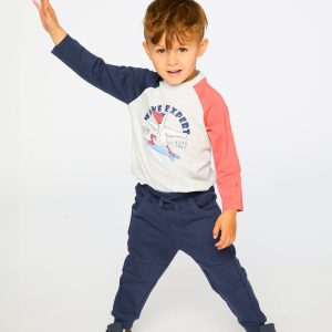 Jersey Long Sleeve T-Shirt Light Grey Mix - Image 2