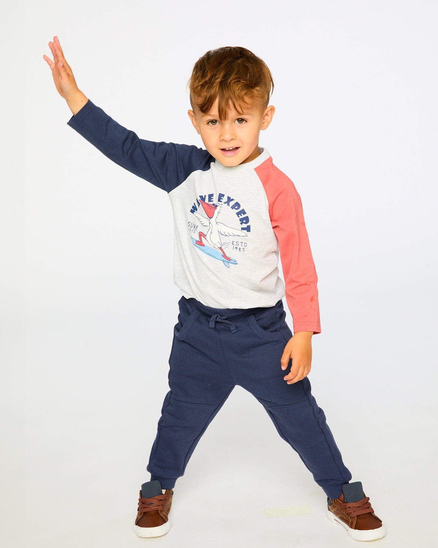 Jersey Long Sleeve T-Shirt Light Grey Mix - Image 2