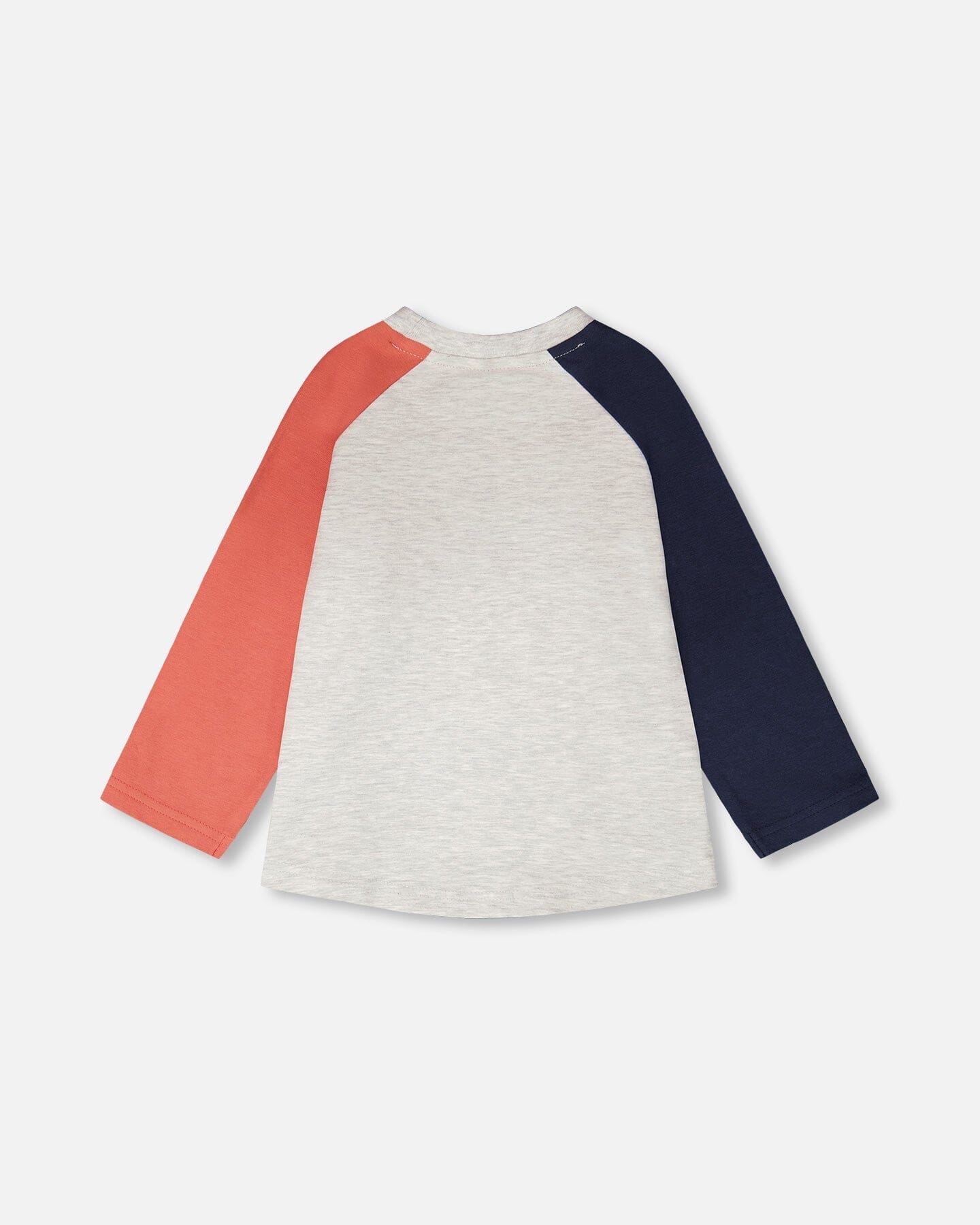 Jersey Long Sleeve T-Shirt Light Grey Mix - Image 3