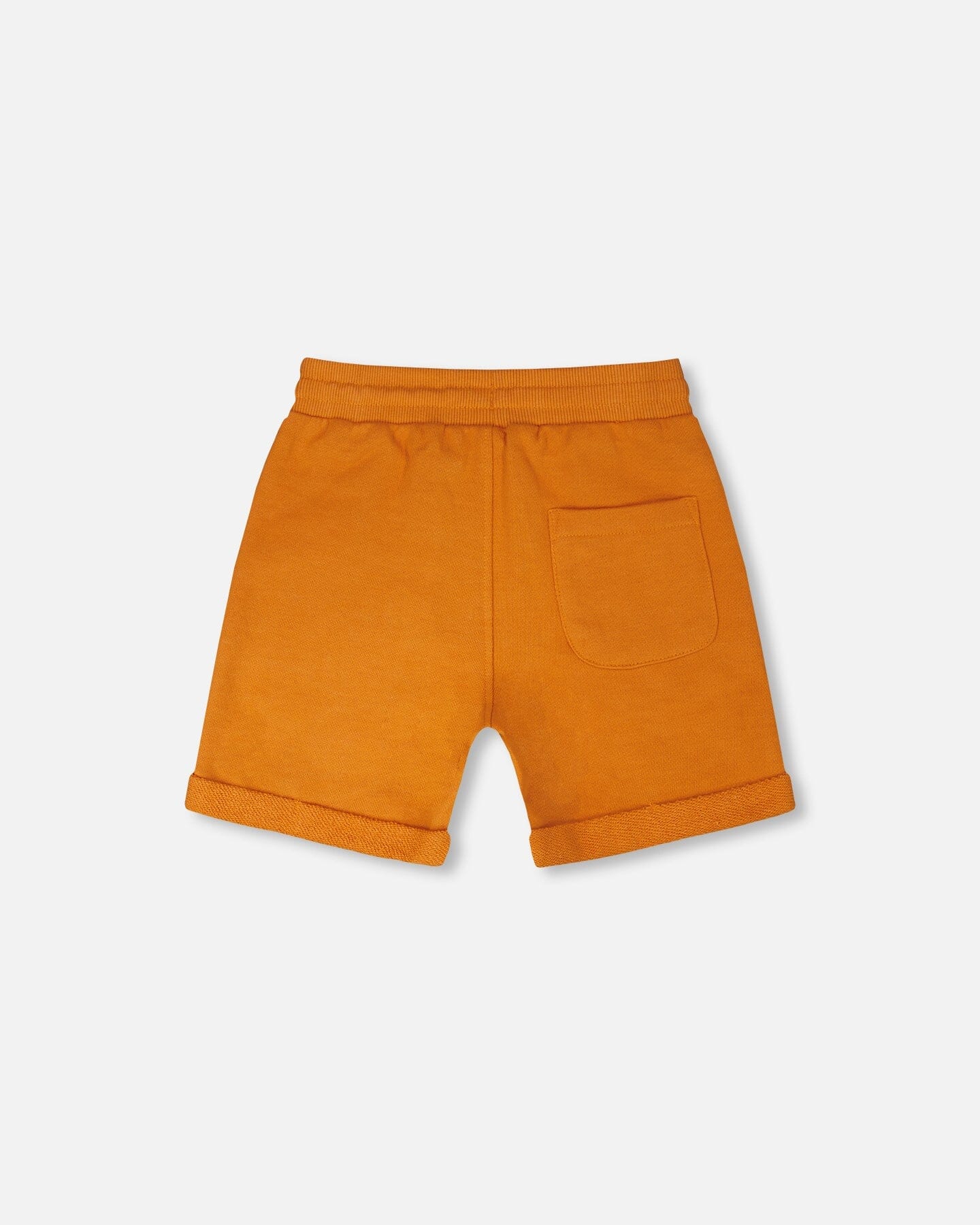 French Terry Shorts Orange - Image 4