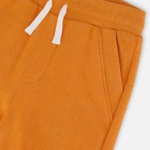 French Terry Shorts Orange - Image 5