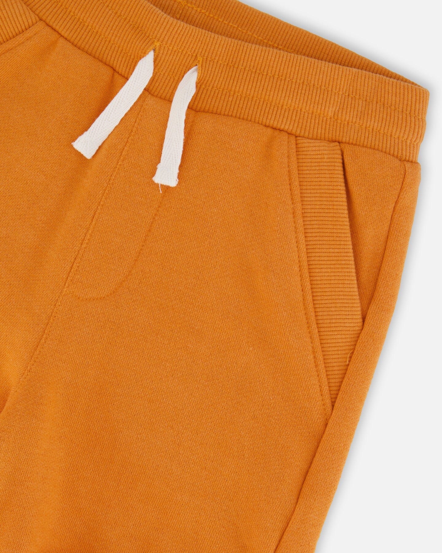 French Terry Shorts Orange - Image 5