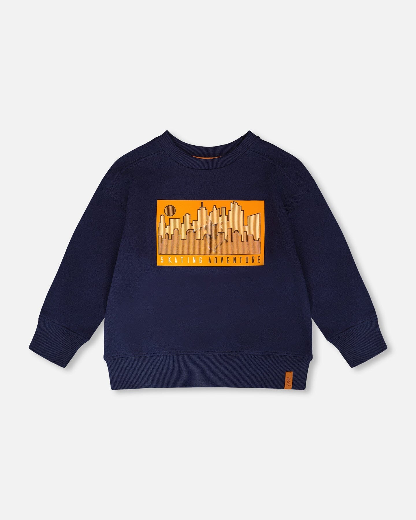 French Terry Sweatshirt Dark Blue - Image 6
