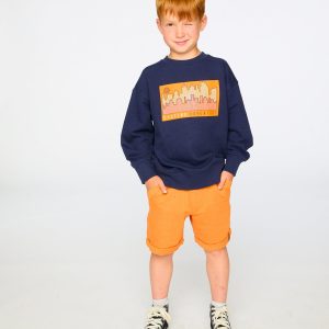 French Terry Sweatshirt Dark Blue - Image 3