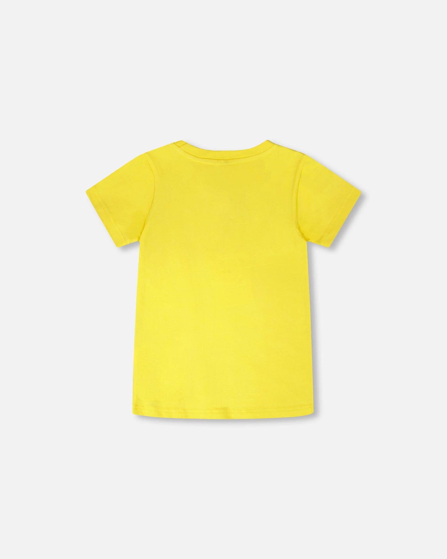 Organic Cotton Jersey T-Shirt With Gamer Print Yellow - Image 4