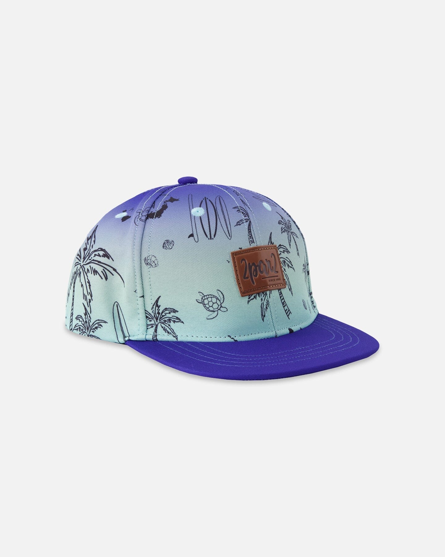 Cap Blue Beach Print - Image 7