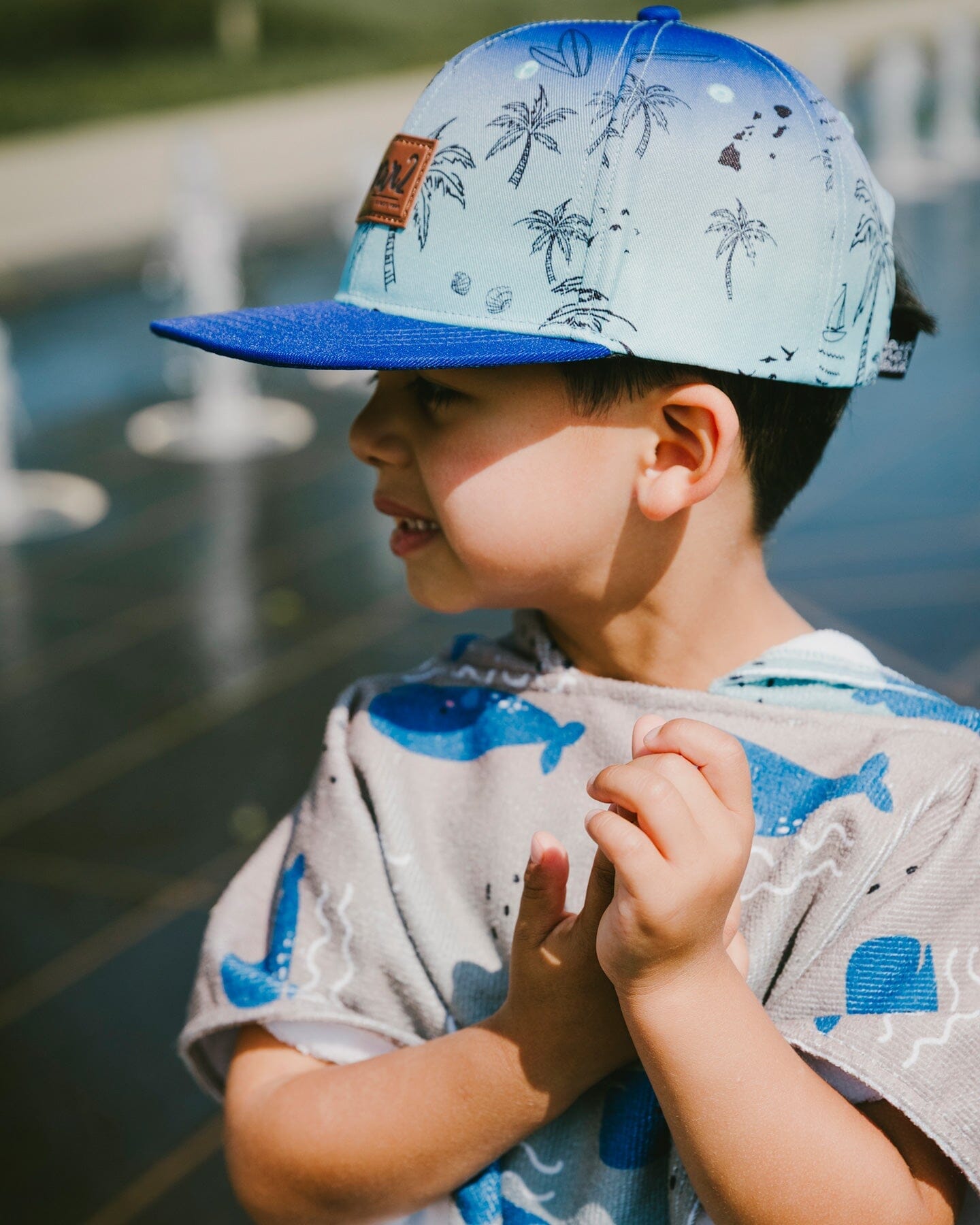 Cap Blue Beach Print - Image 2