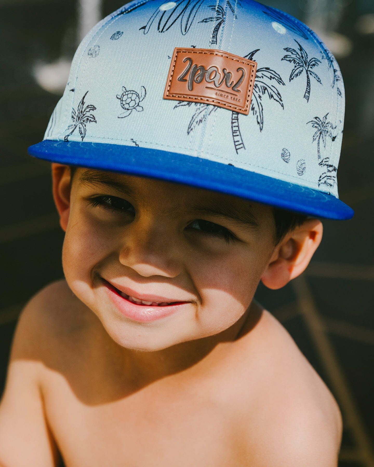 Cap Blue Beach Print - Image 3