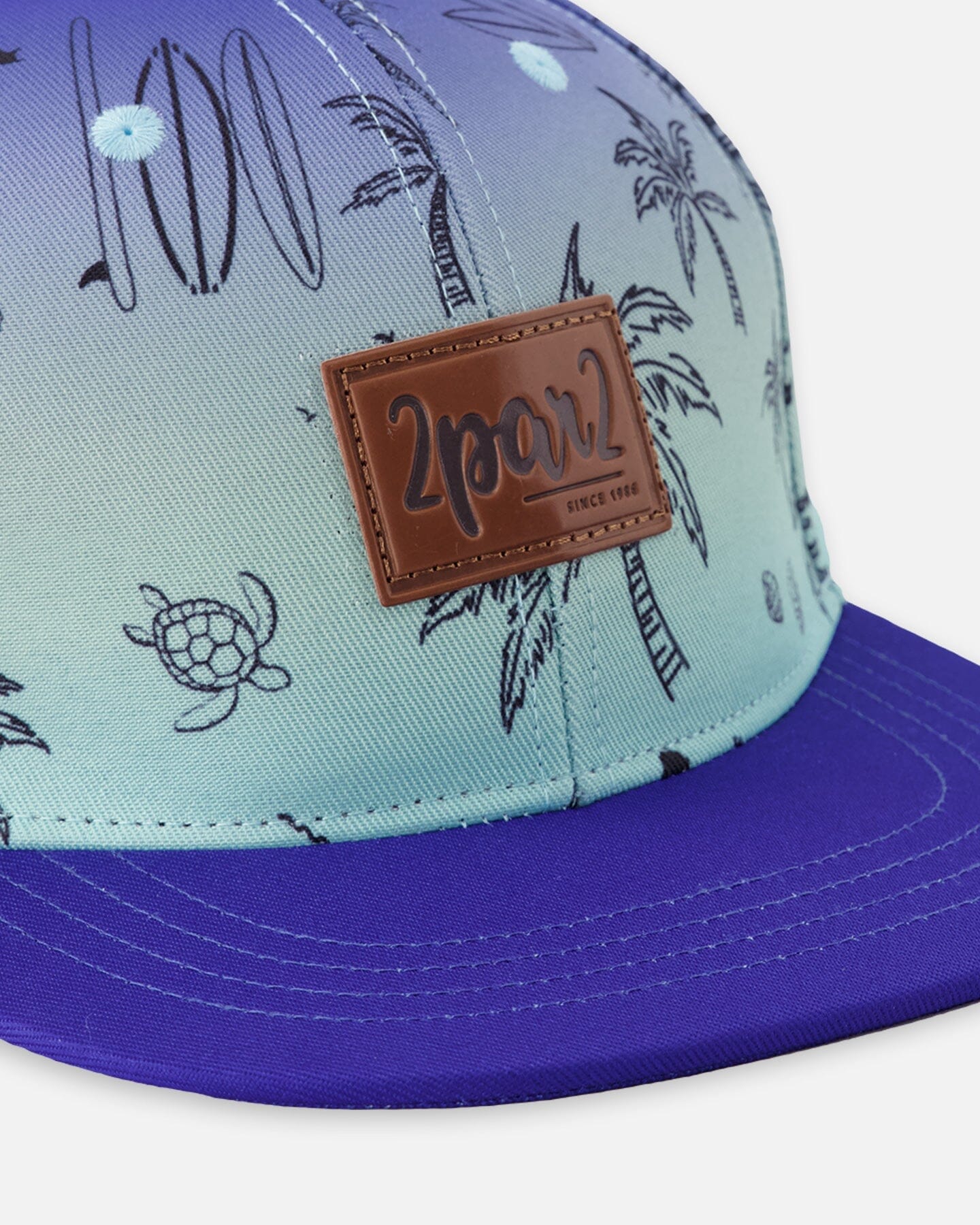 Cap Blue Beach Print - Image 5