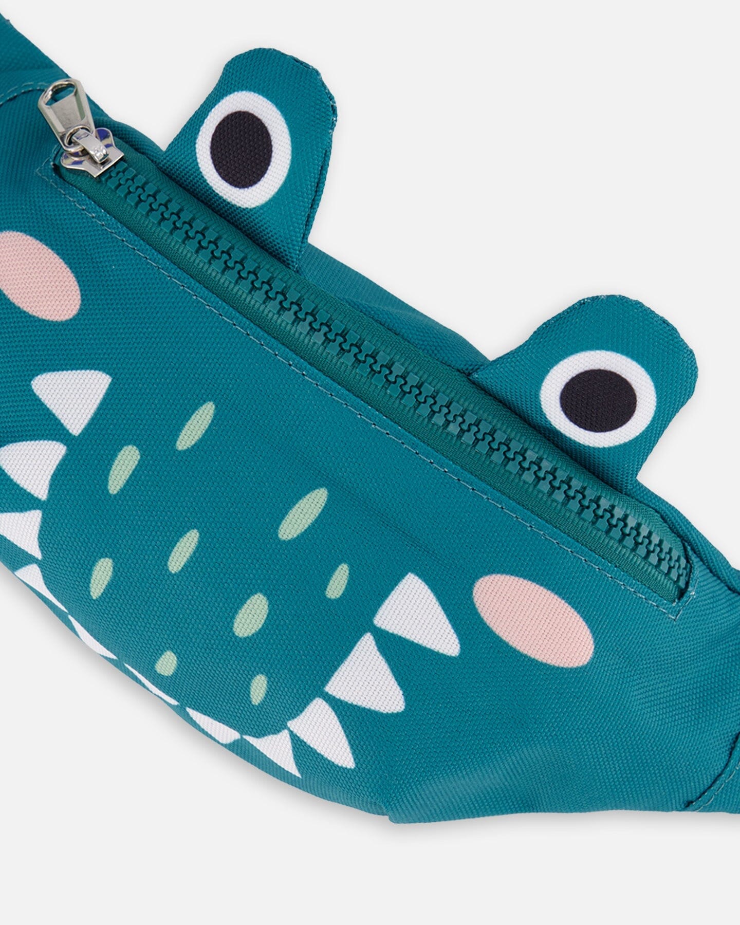 Crocodile Fanny Pack Turquoise - Image 4