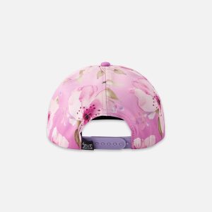 Cap Purple Flower Print - Image 3