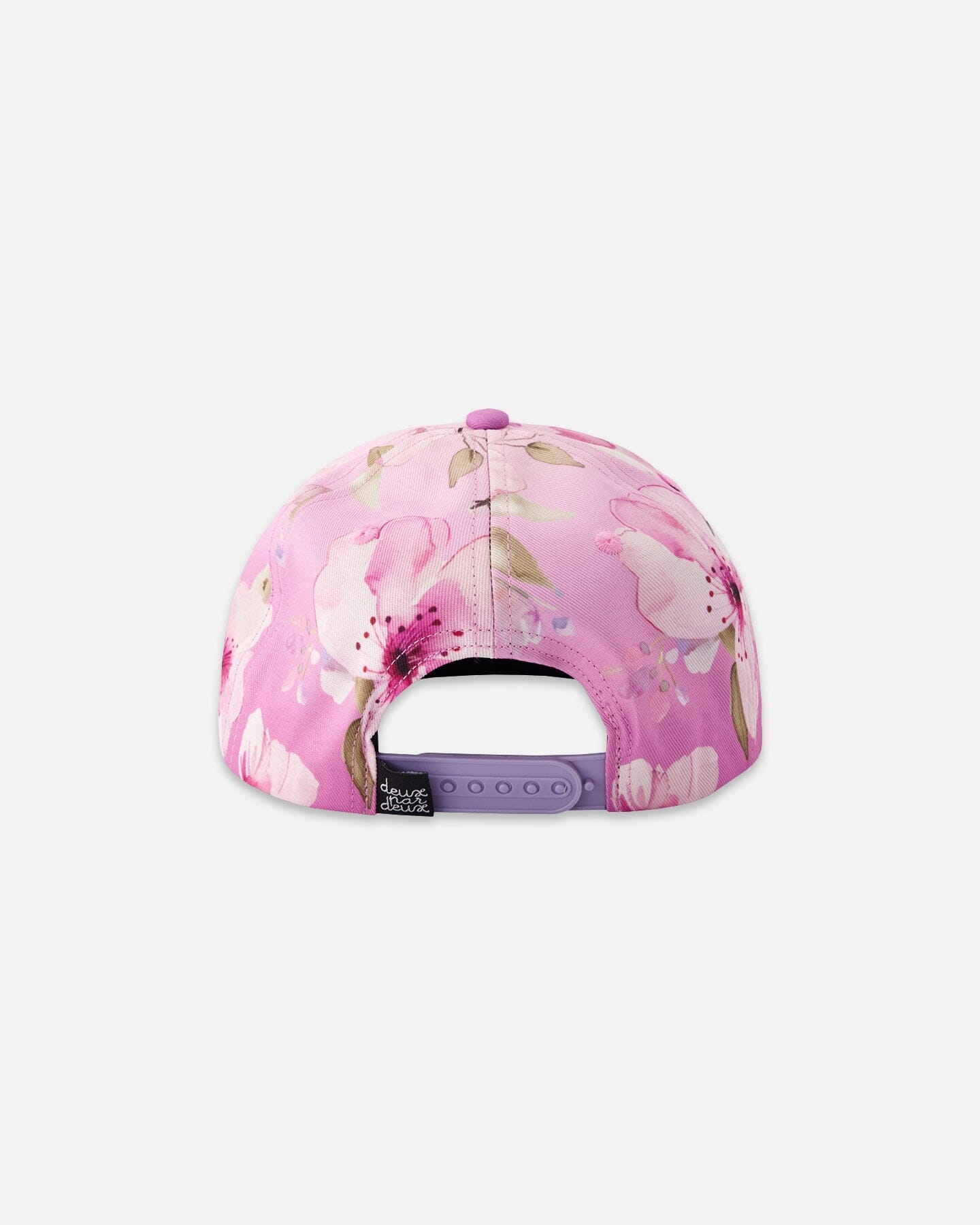 Cap Purple Flower Print - Image 3