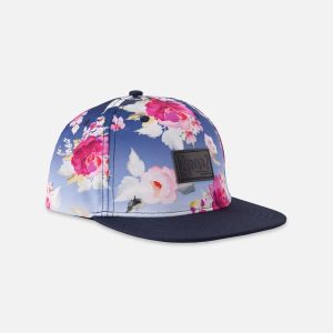 Cap Blue Rose Print - Image 7