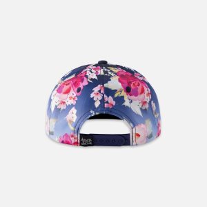 Cap Blue Rose Print - Image 3
