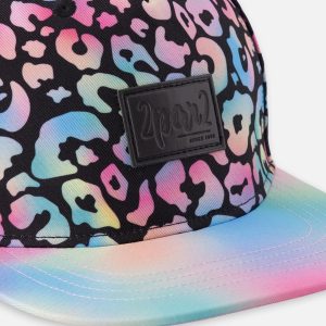 Cap Black Animal Print - Image 4