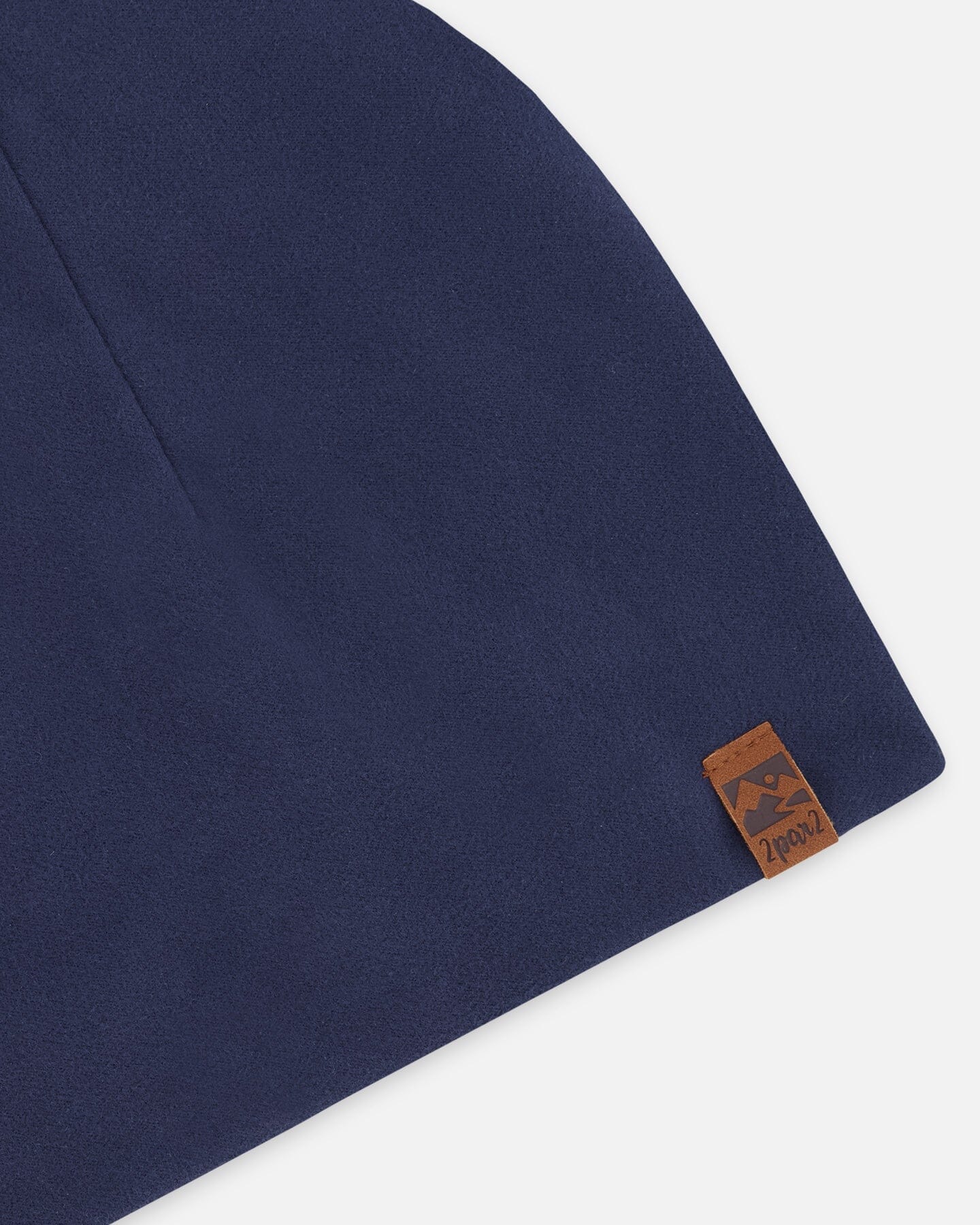 Stretch Jersey Beanie Navy Blue - Image 4