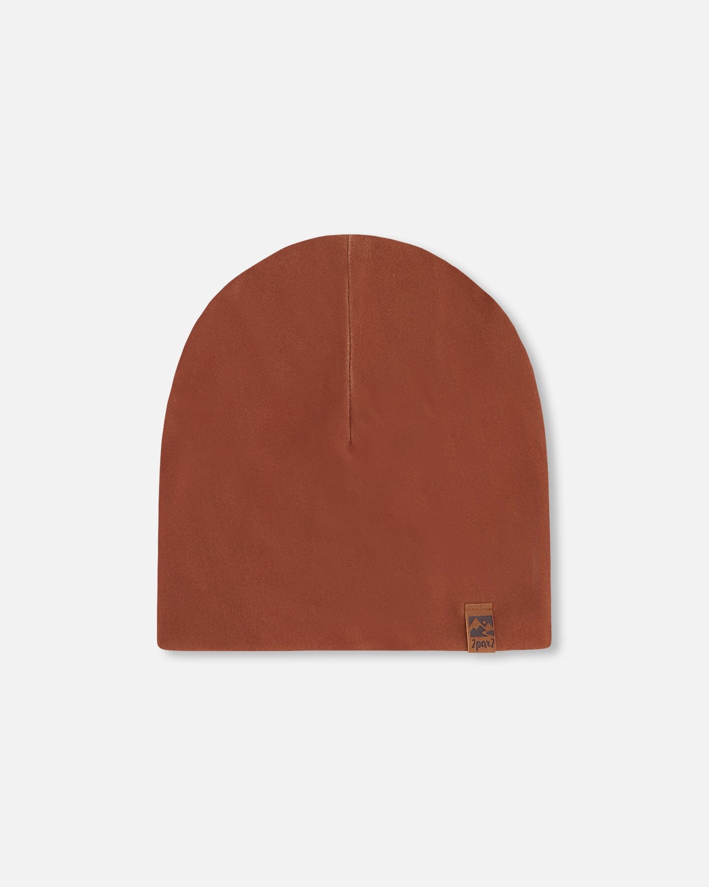 Stretch Jersey Beanie Brown - Image 6
