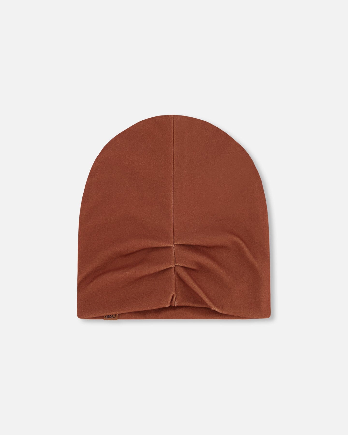 Stretch Jersey Beanie Brown - Image 3