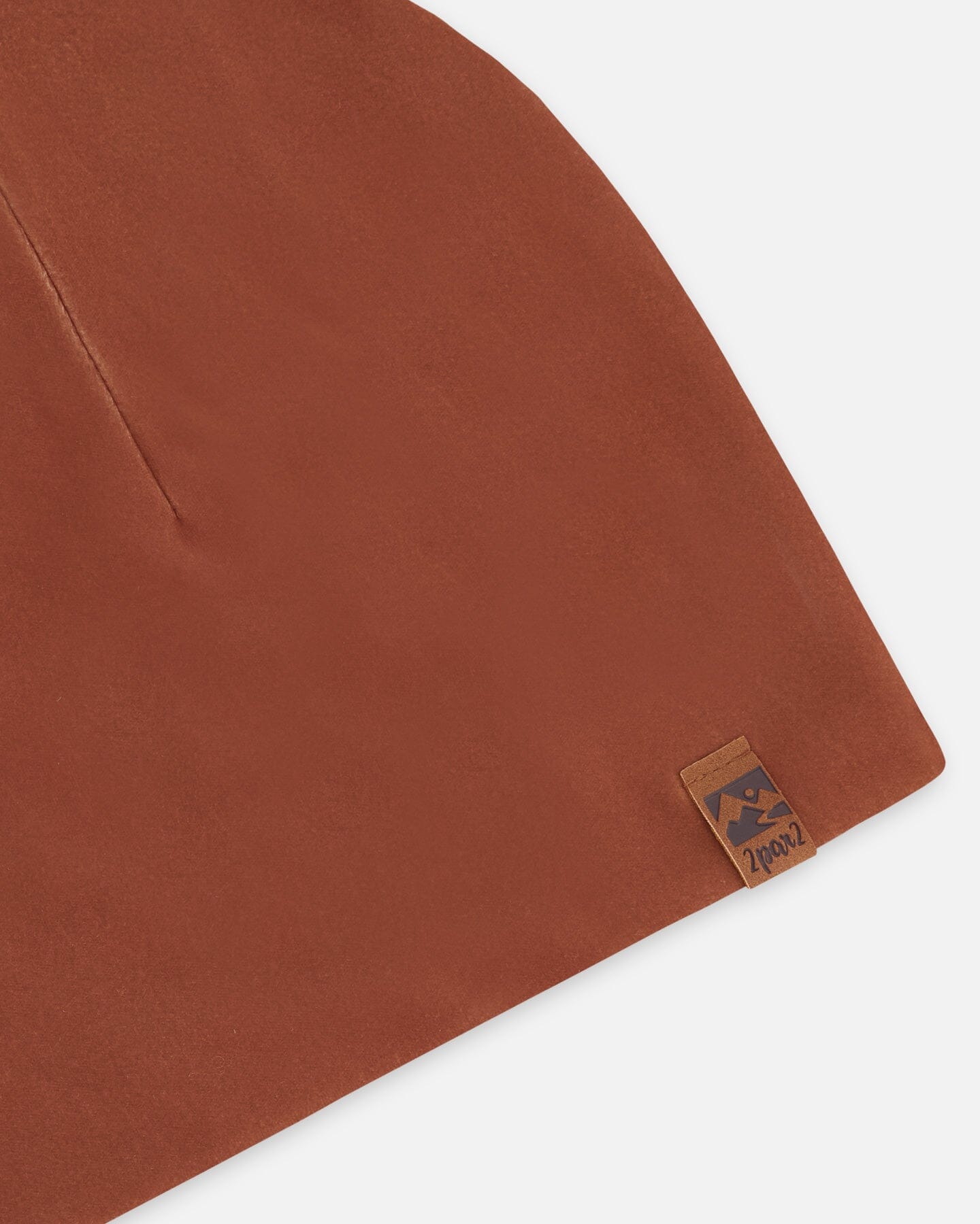 Stretch Jersey Beanie Brown - Image 4