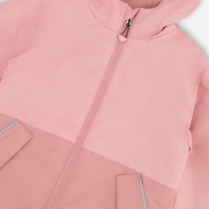 Mid-Season Jacket In Recycled Polyester Light Pink - Image 5