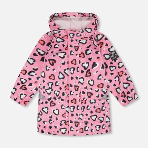 Pink raincoat with color-changing hearts - Image 6
