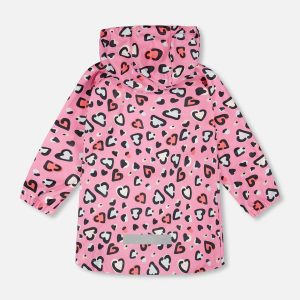 Pink raincoat with color-changing hearts - Image 3