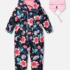 Two Piece Teknik Snowsuit Brown Leopard Print