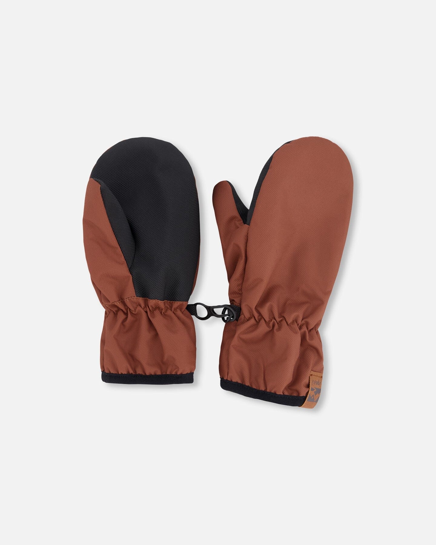 Mid-Season Mittens In Recycled Polyester Brown - Image 6