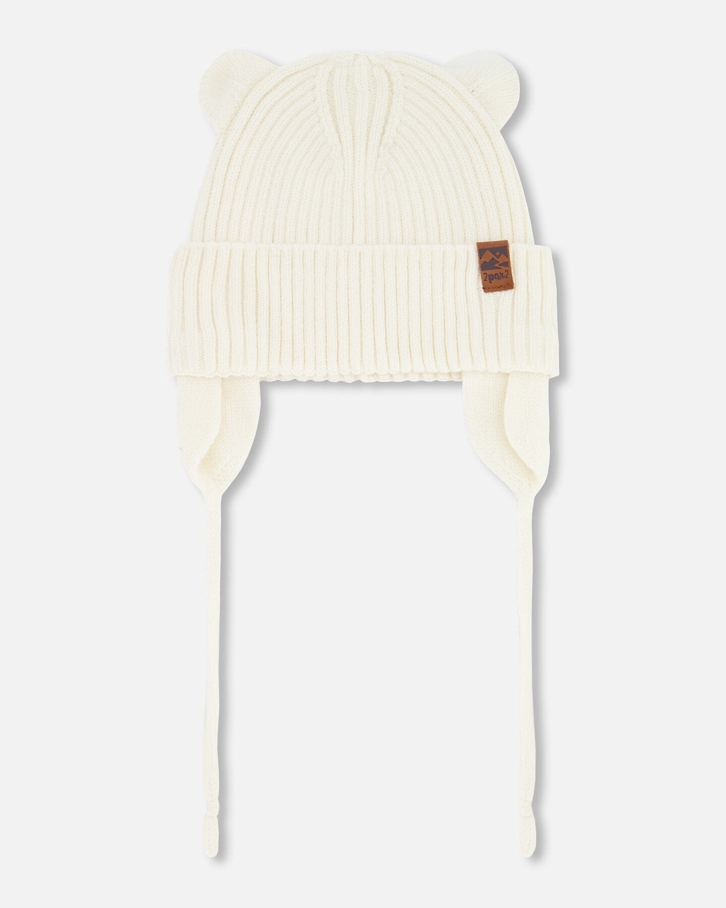 Baby Knit Hat Off White - Image 6