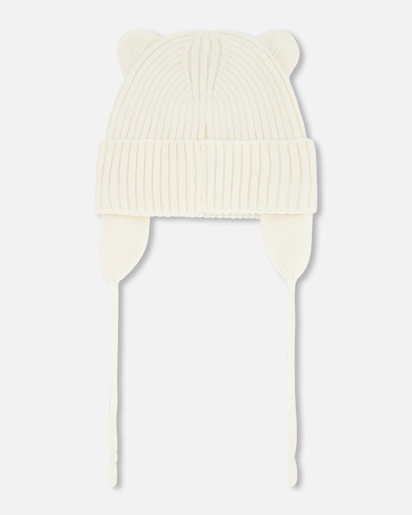 Baby Knit Hat Off White - Image 3