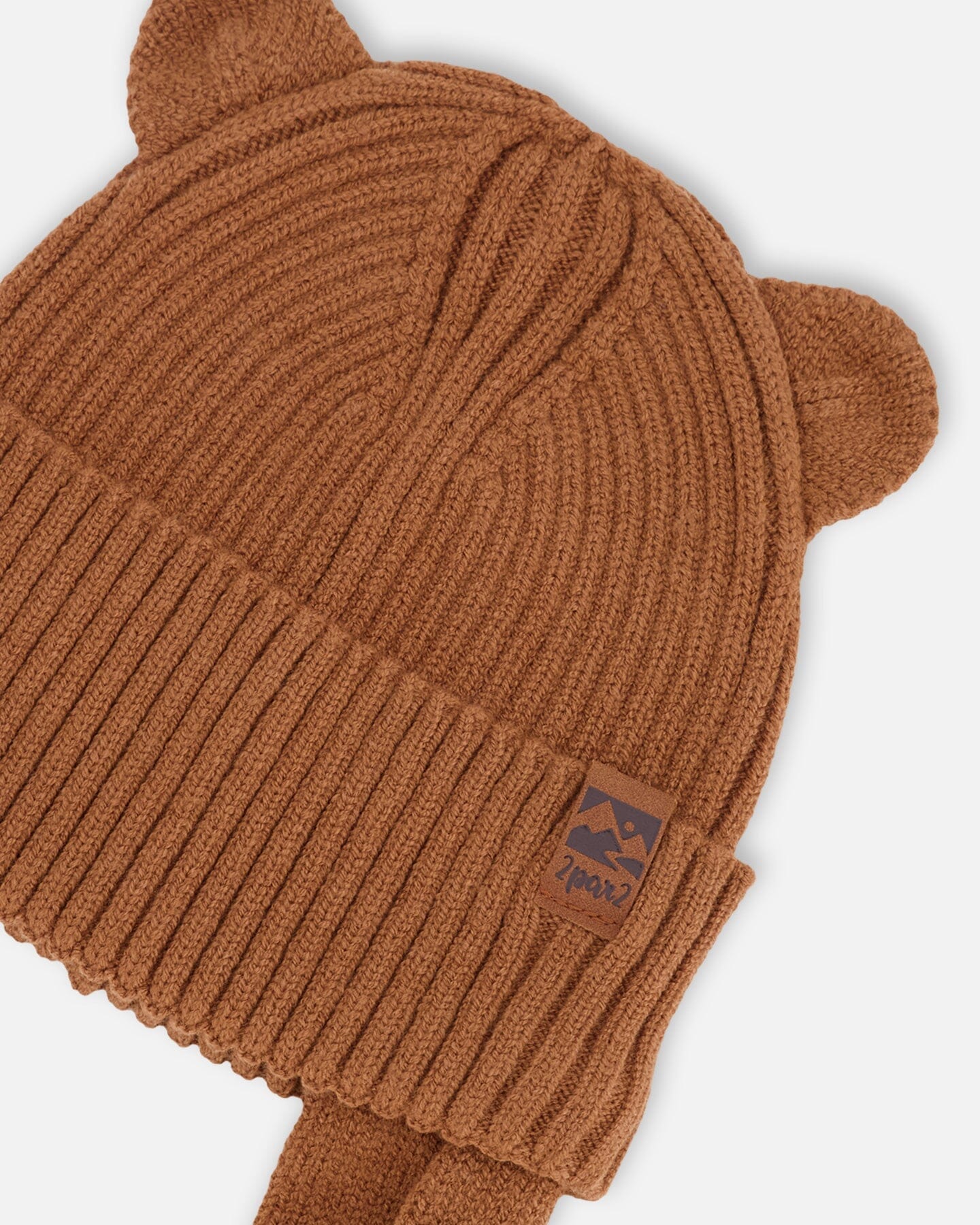 Baby Knit Hat Brown - Image 5