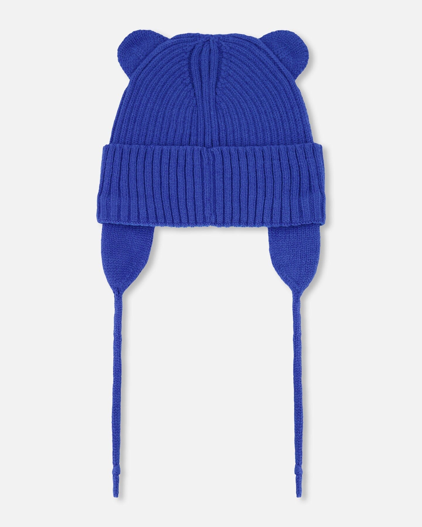 Baby Knit Hat Royal Blue - Image 3