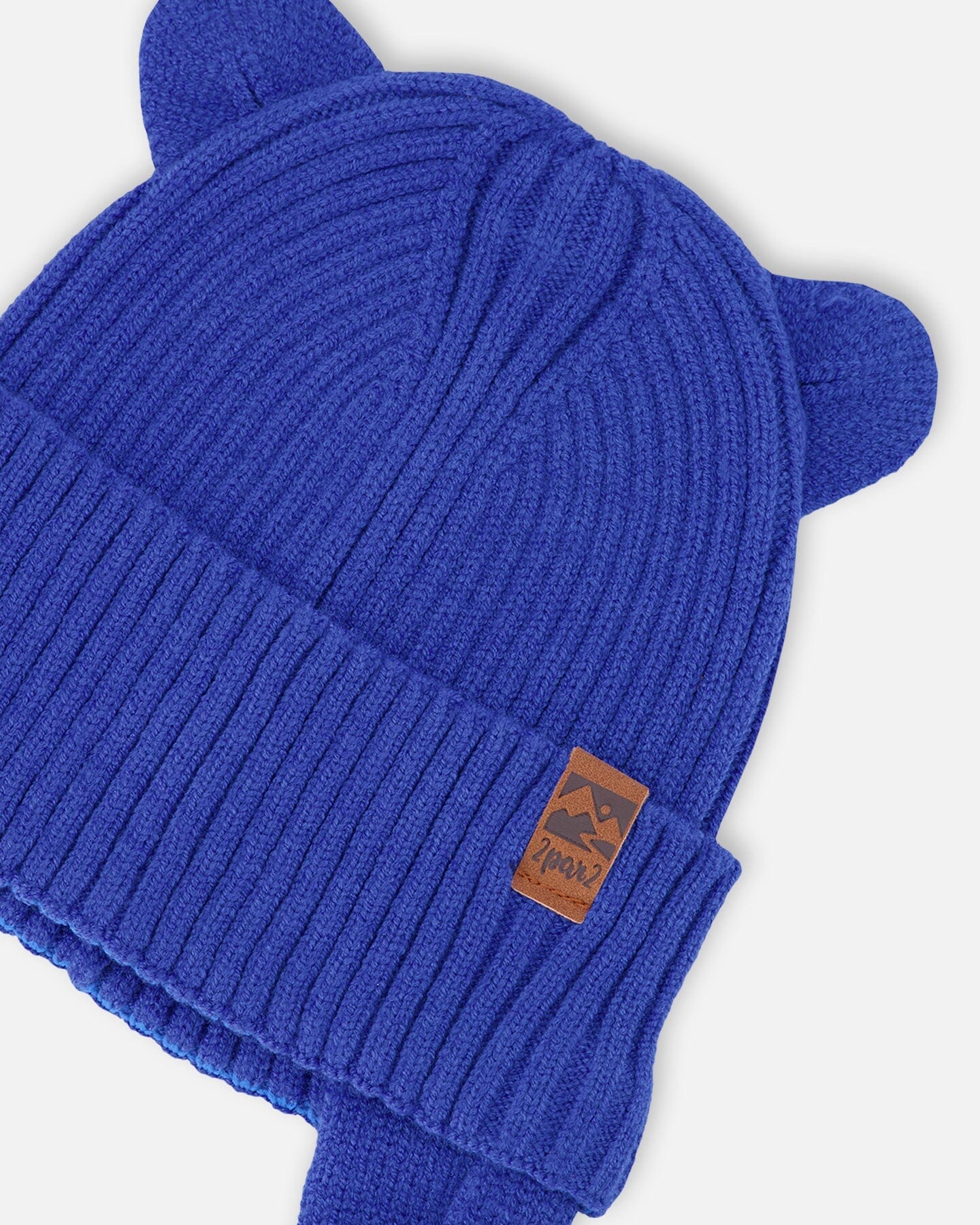 Baby Knit Hat Royal Blue - Image 4